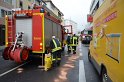 Stadtbus fing Feuer Koeln Muelheim Frankfurterstr Wiener Platz P246